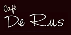 Café De Rus (juiste formaat logo)